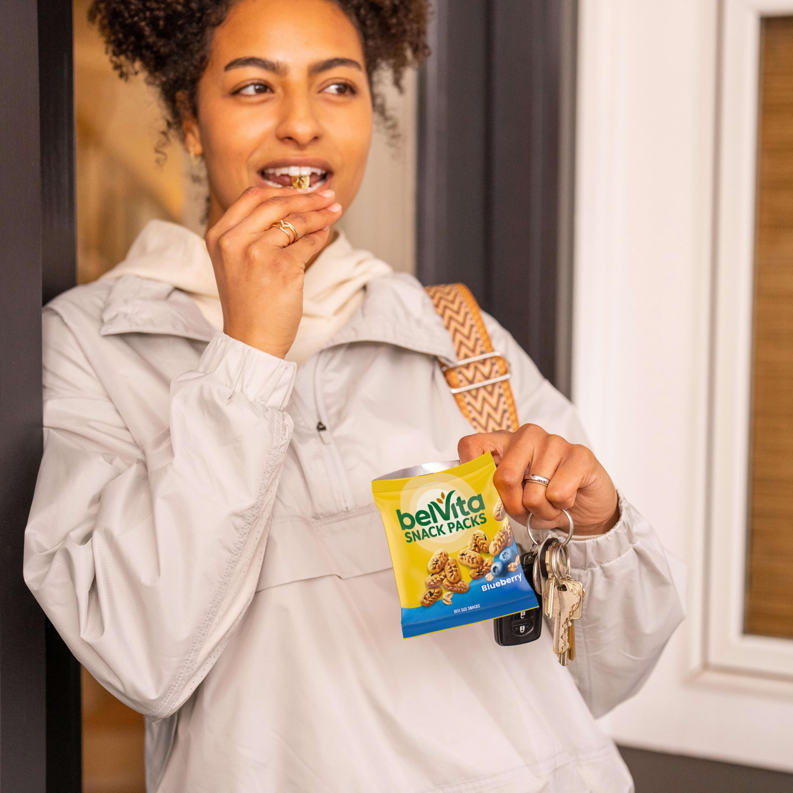 Belvita bites with whole grains symbol indicating wholesome ingredients