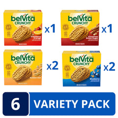 Belvita Blueberry Breakfast Biscuits on-the-go package ideal for commuters.