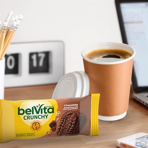 Product visual of Belvita chocolate breakfast biscuits pack