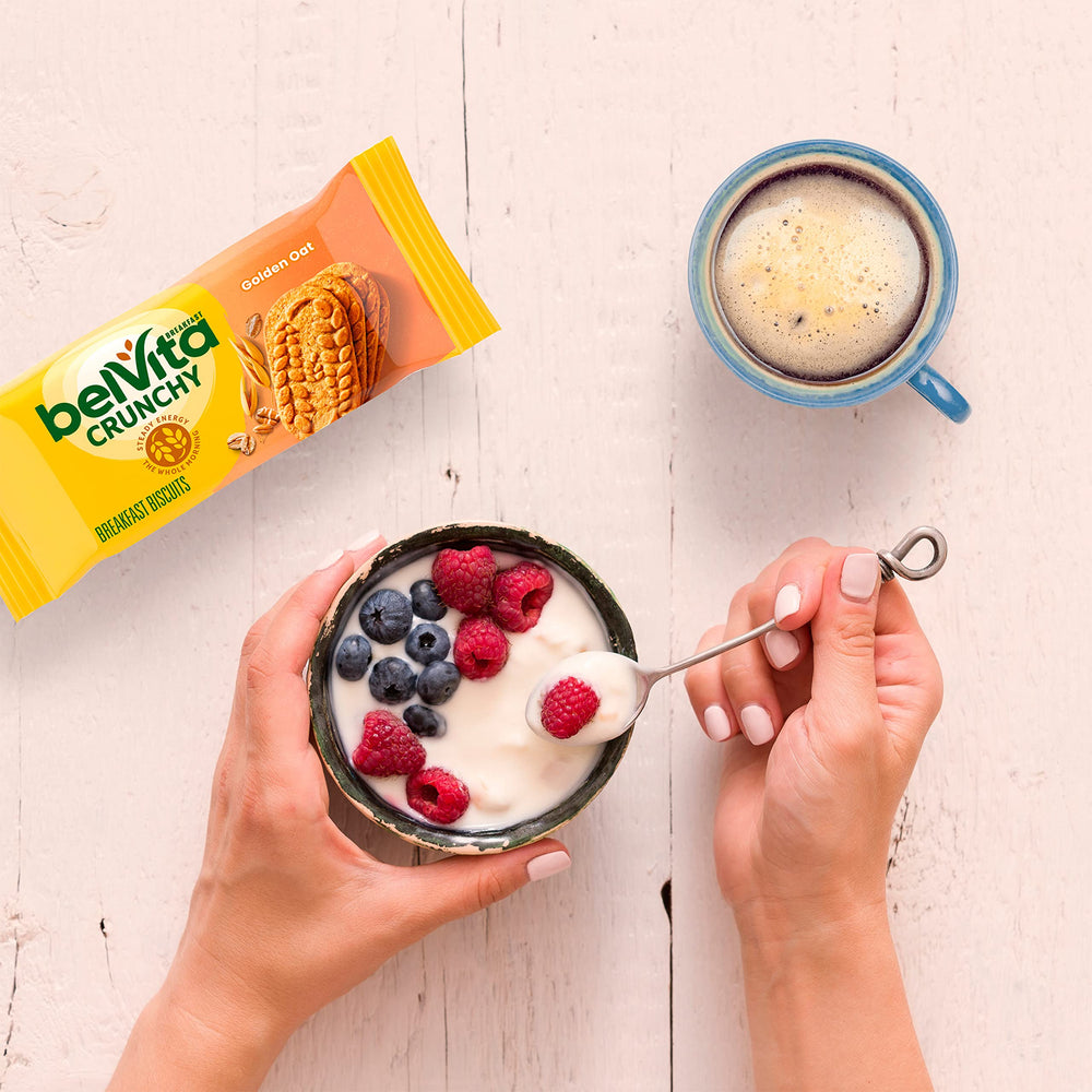 Belvita Golden Oat biscuits ideal for college care packages.