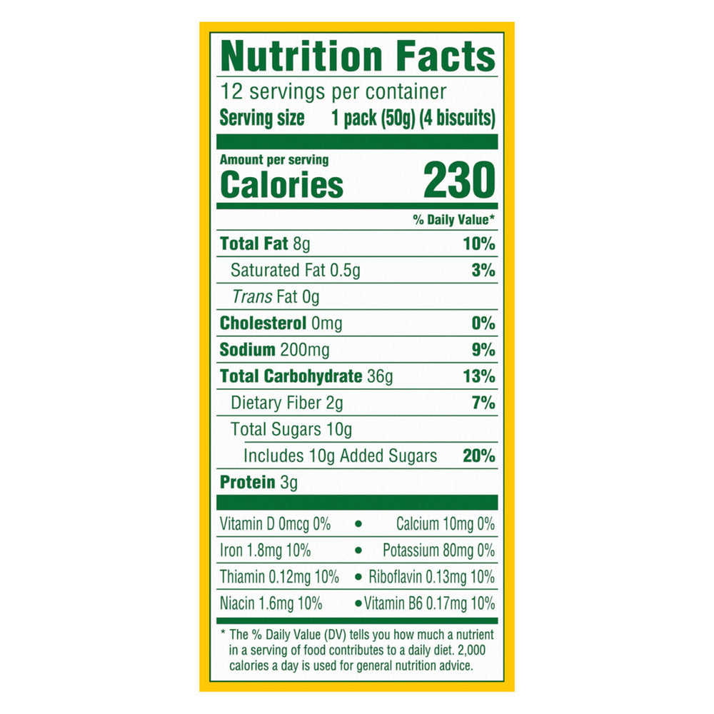 Belvita Golden Oat biscuits 4-pack portion, perfect for on-the-go breakfast boost.