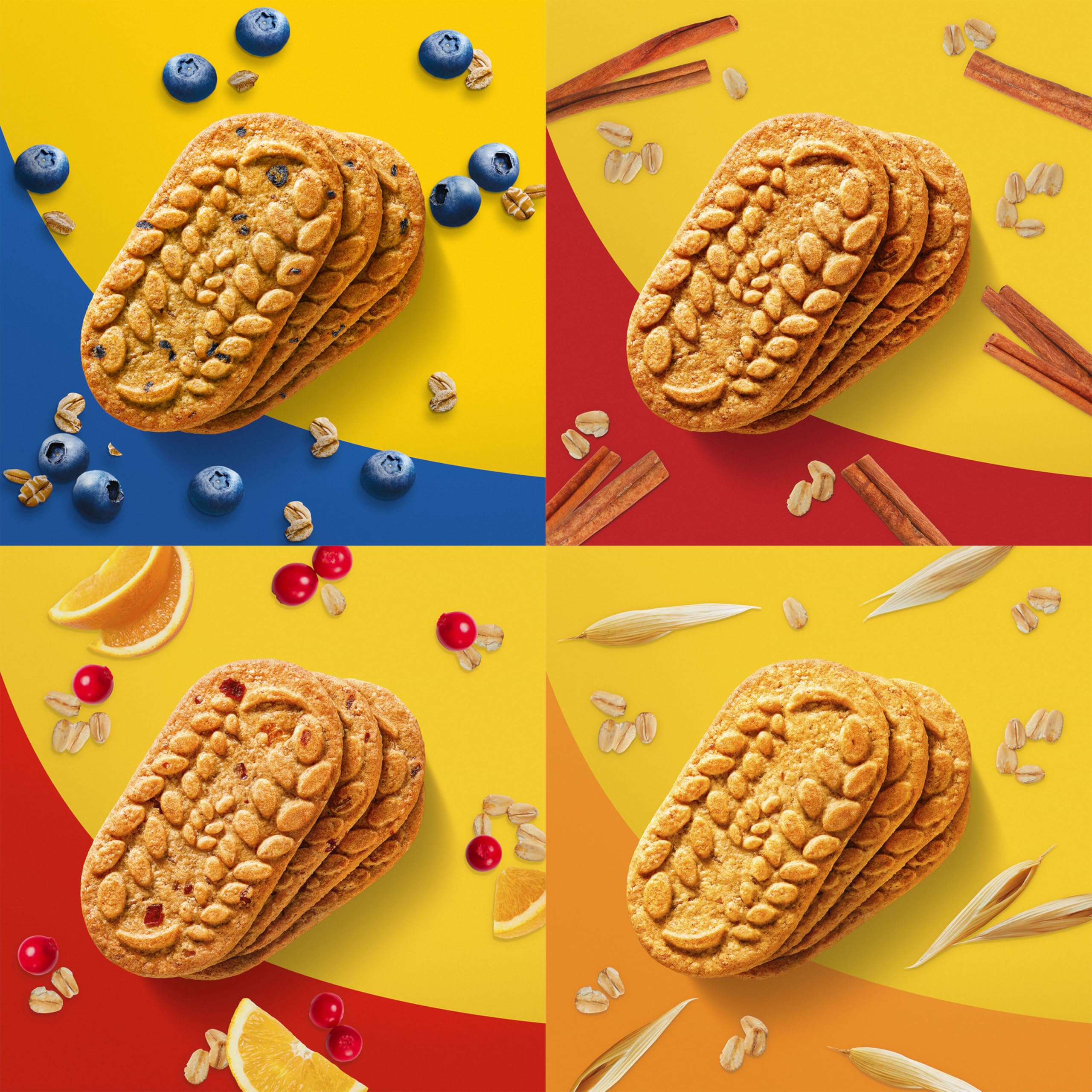 Belvita Golden Oat Breakfast Biscuits front-pack for steady morning energy.