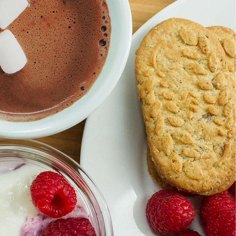 Belvita biscuits show no artificial colors, flavors, or sweeteners.