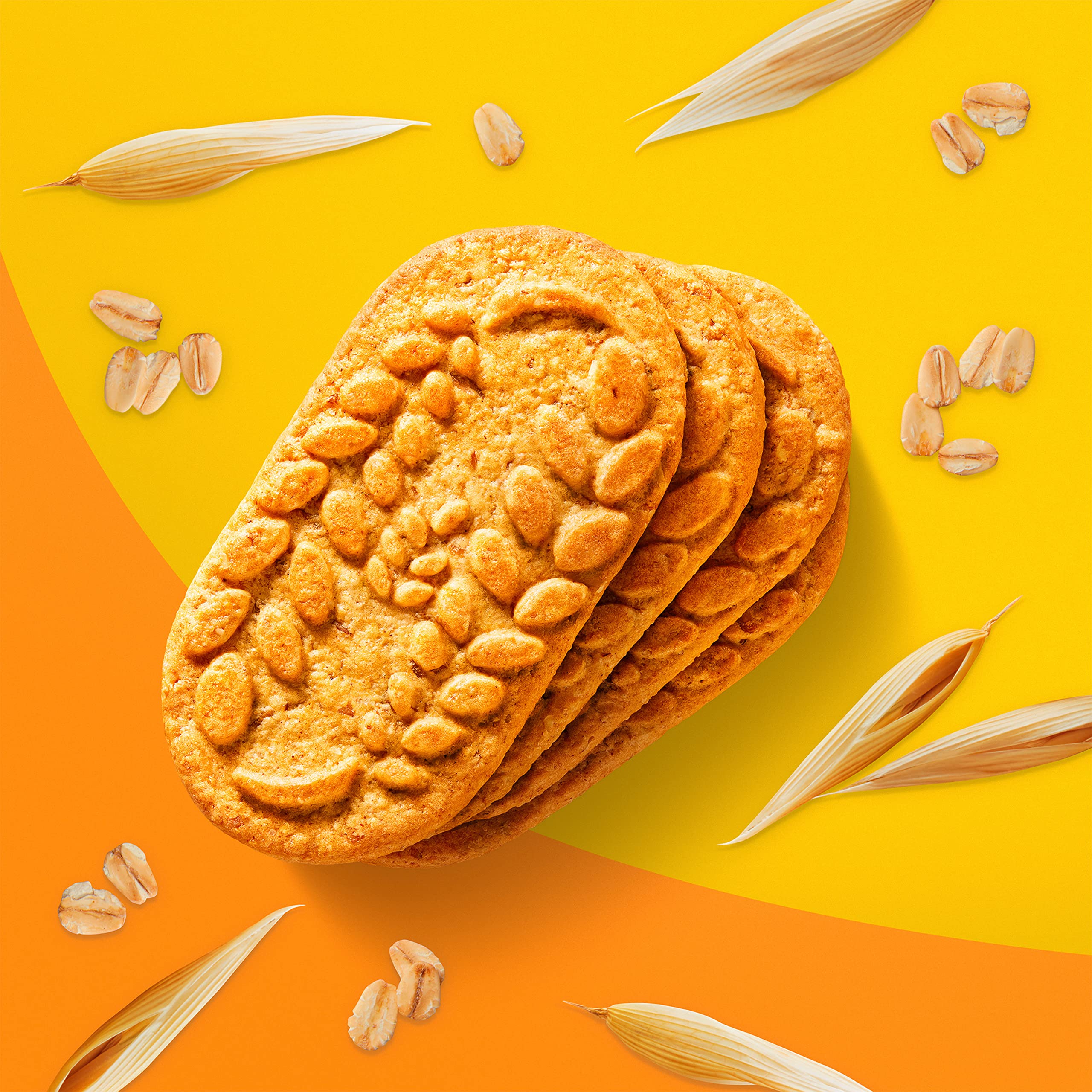 Office desk setup with Belvita biscuits for quick, portable energy.