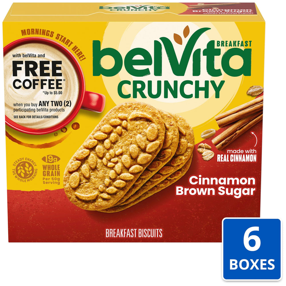 Belvita on-the-go biscuits ready for office or travel use.