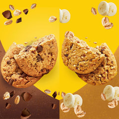 Oats & Chocolate Belvita bar close-up texture