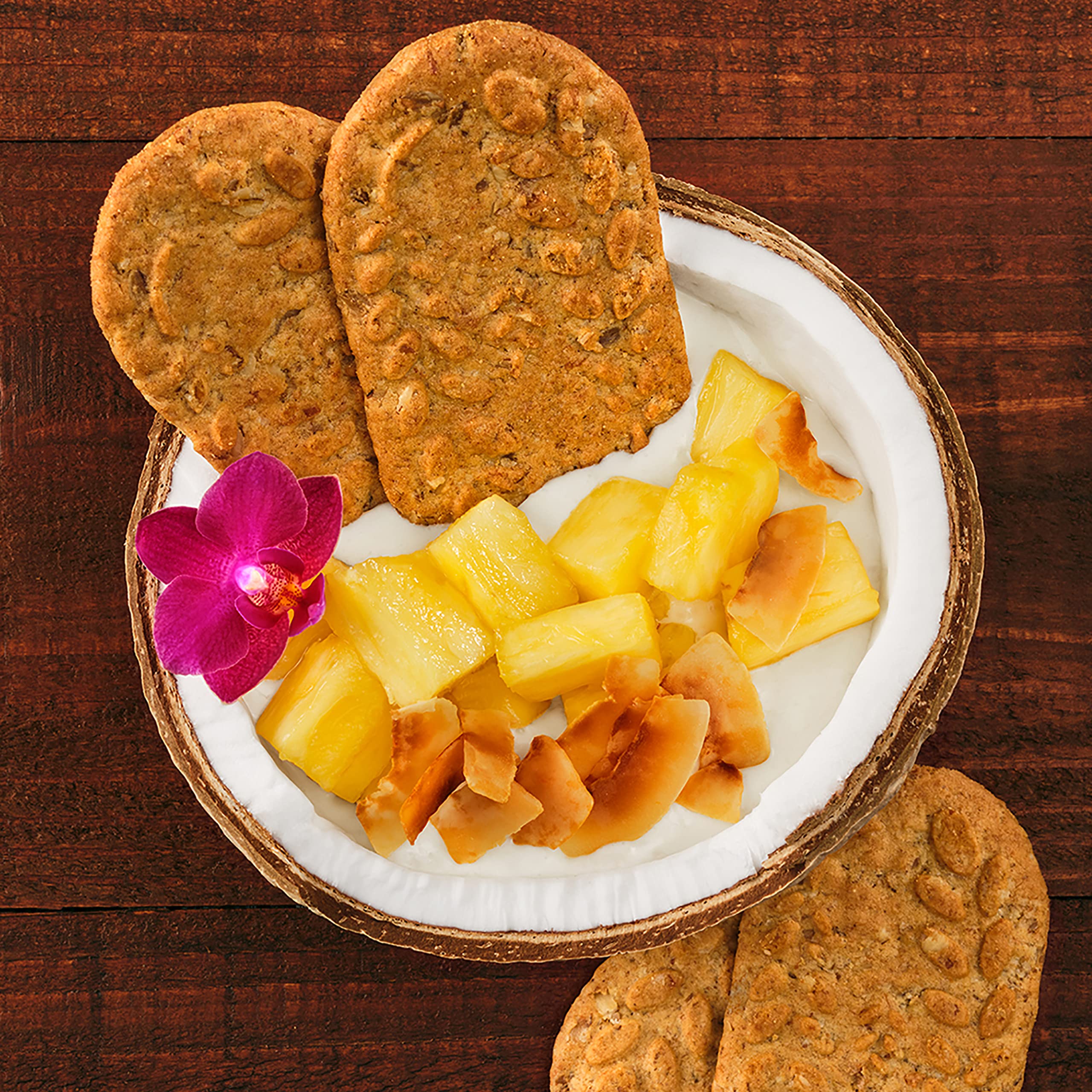 Pair Belvita with yogurt and fruit for a balanced start
