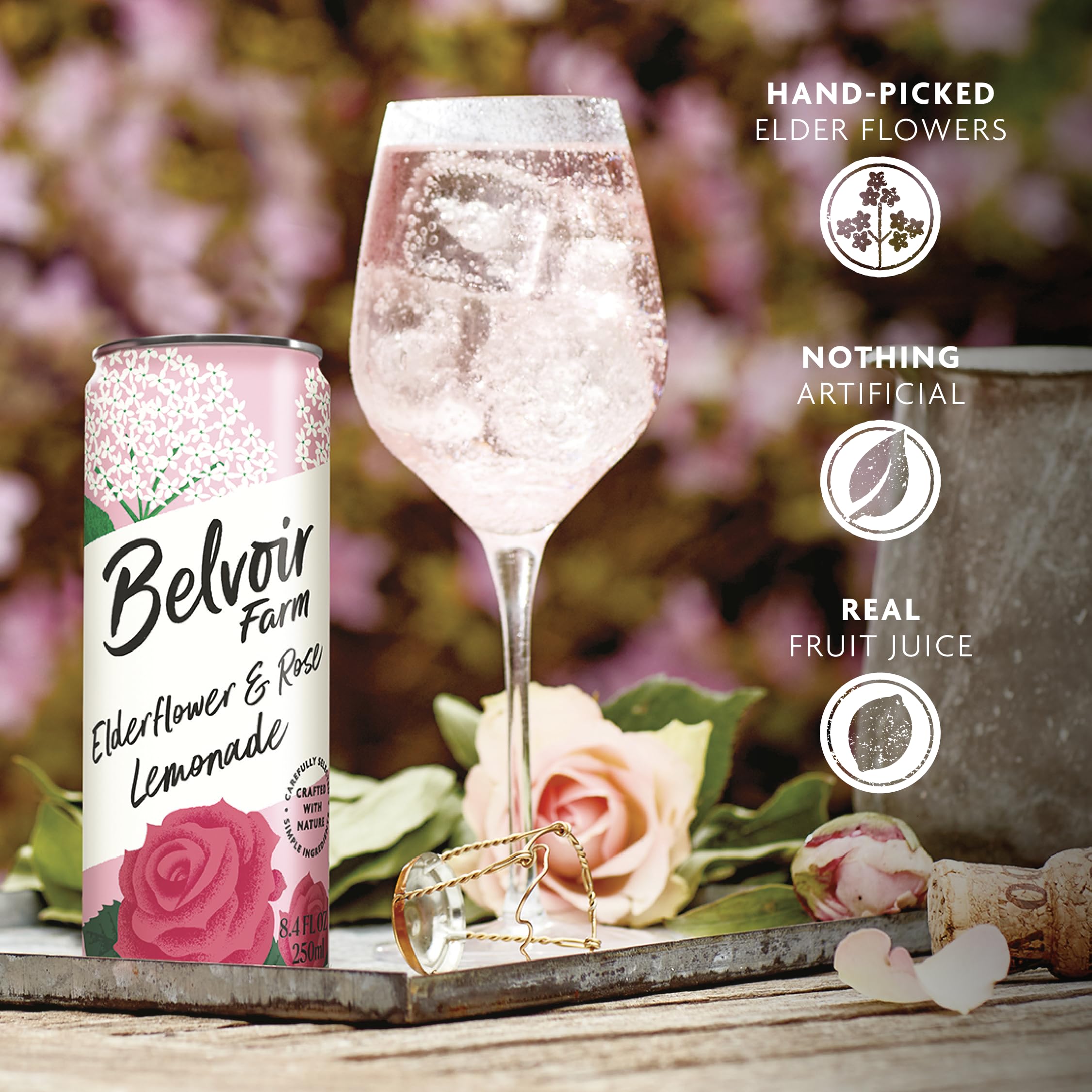 Ingredients label view shows natural, additive-free quality from the UK