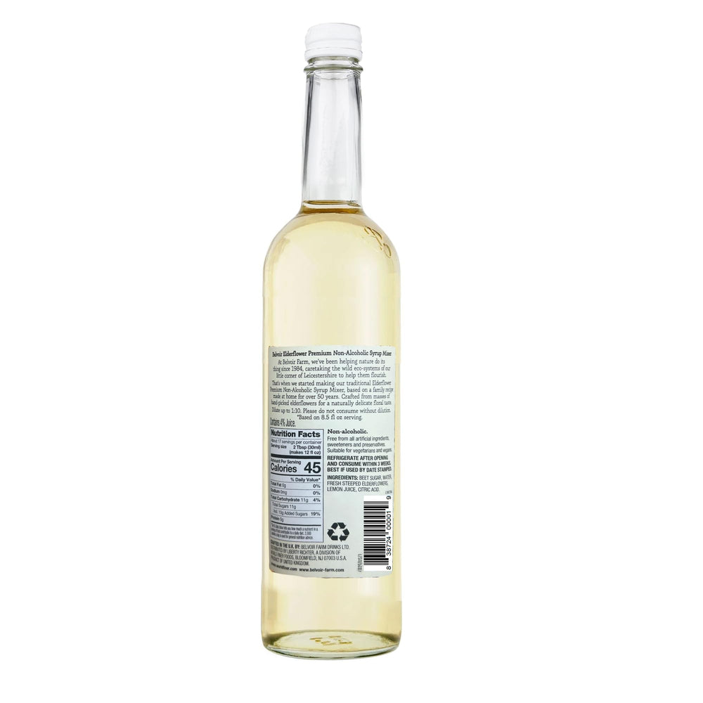 Belvoir Fruit Farms packaging and bottle presentation.