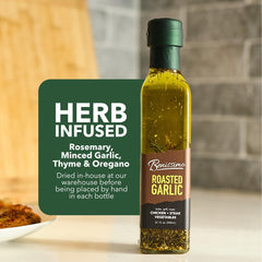 Benissimo infused oil used as meat marinade for juicy, flavorful results.
