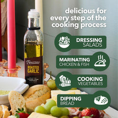 Benissimo herb-infused oil for quick sauté and aromatic searing.