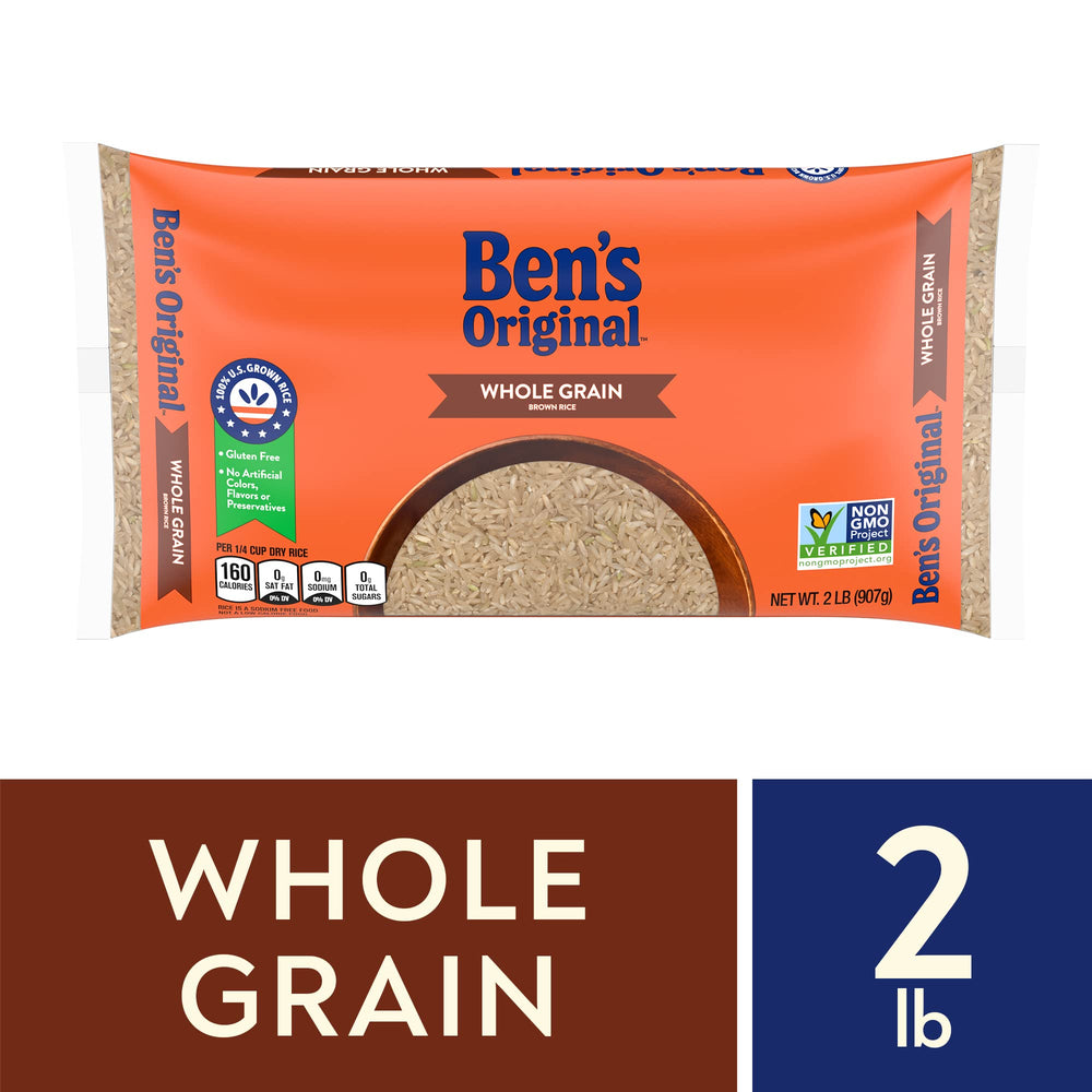 Serving BEN'S ORIGINAL brown rice as a versatile side dish.