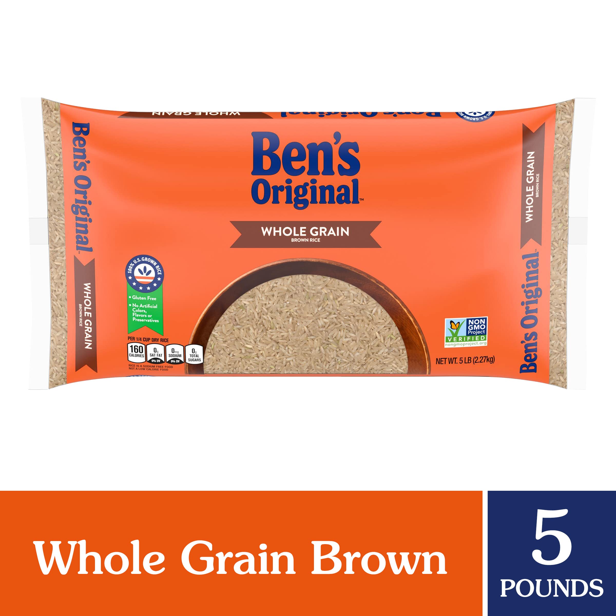 Water boils as Ben's Original brown rice simmers to fluffy grains.