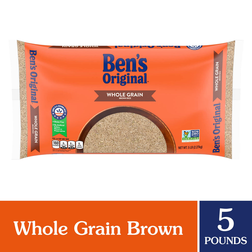 Water boils as Ben's Original brown rice simmers to fluffy grains.