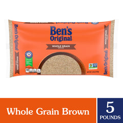Water boils as Ben's Original brown rice simmers to fluffy grains.