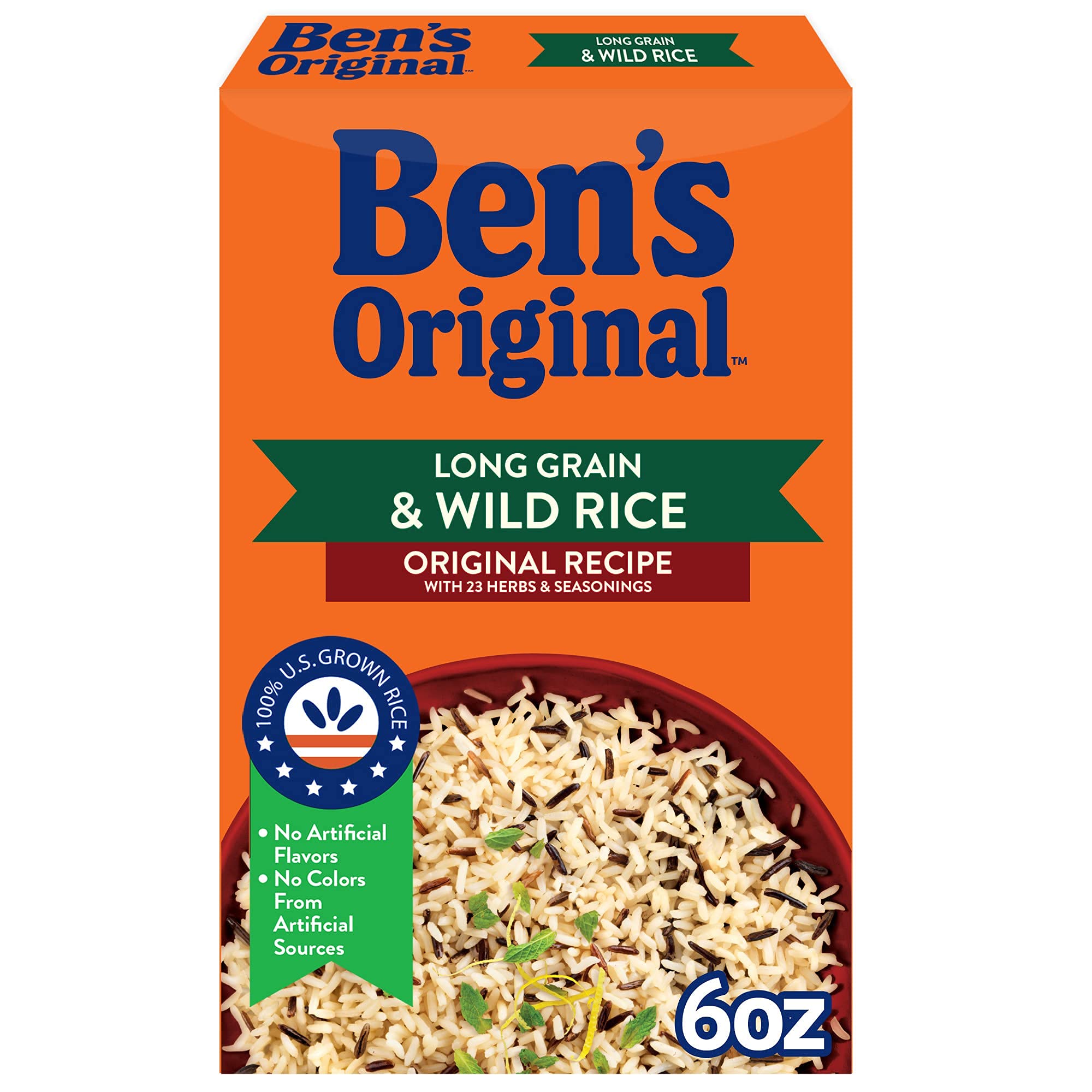 BEN'S ORIGINAL boxed rice ready in minutes for flavorful weeknight sides