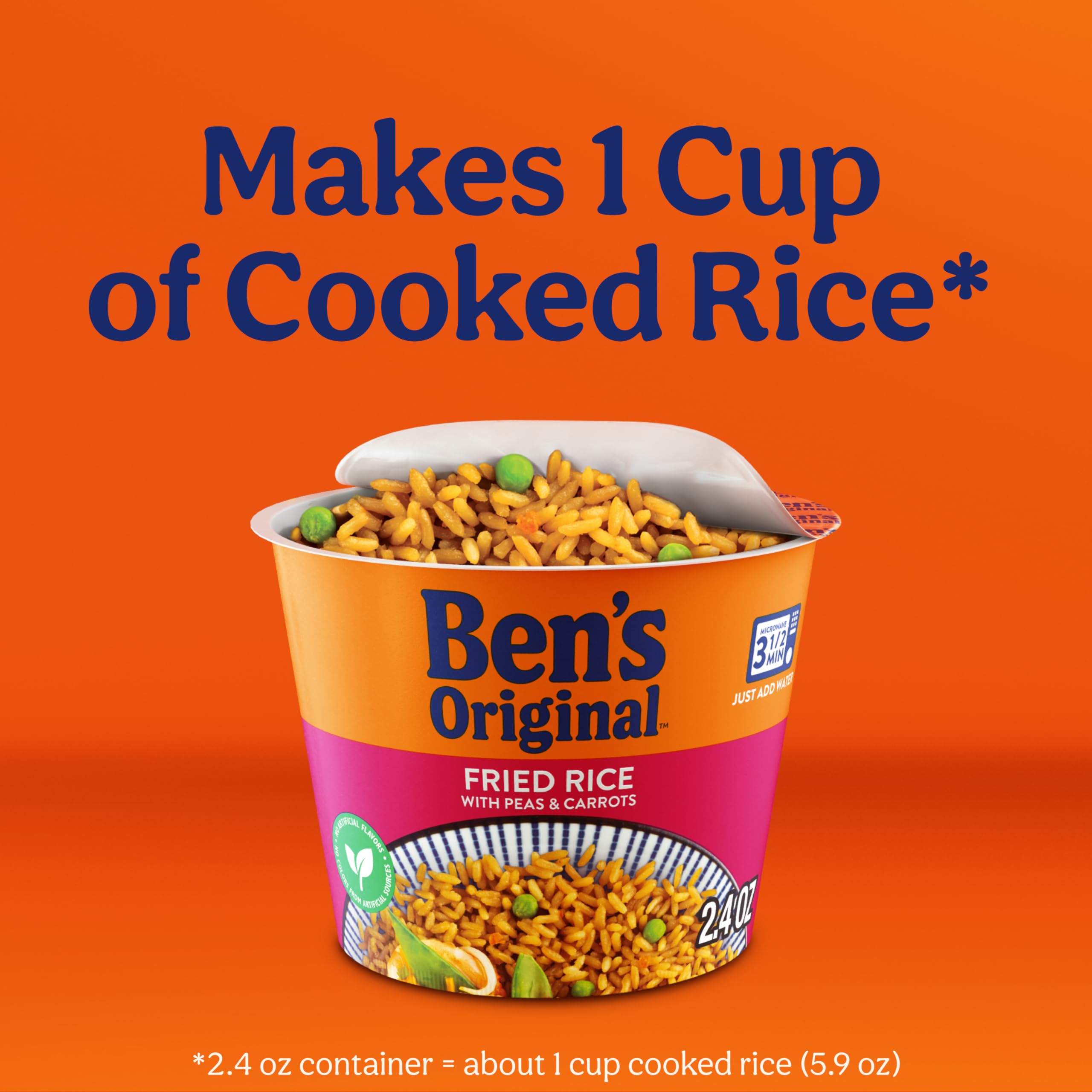 BEN'S ORIGINAL Fried Rice Cup pairs well with Asian cuisine