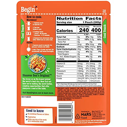 Microwave-ready 90-second pouches simplify weeknight dinners