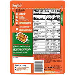 BEN'S ORIGINAL Ready Rice Garden Vegetable heats in 90 seconds, ideal for busy weeknights.