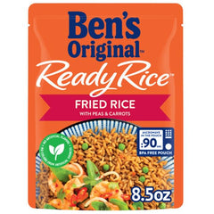 Ben's Original Ready Rice fried rice with peas and carrots ready in 90 seconds for lunch