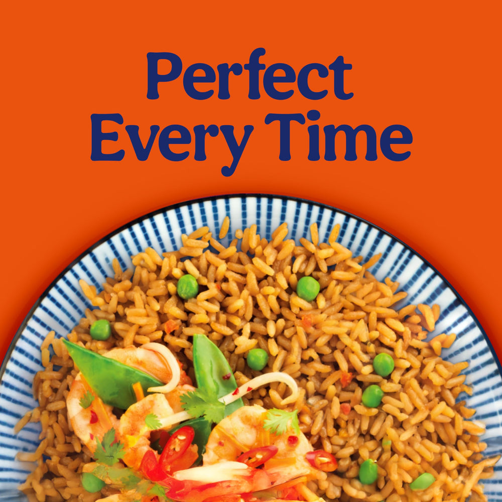 Ben's Original Ready Rice features two servings per pouch for convenient family meals
