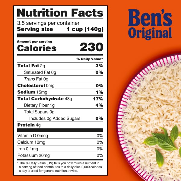 BEN'S ORIGINAL Ready Rice Jasmine ready in minutes for effortless family dinners.