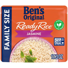 BEN'S ORIGINAL Jasmine long-grain rice texture ideal for savory meals.