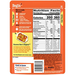 BEN'S ORIGINAL Ready Rice Pilaf ingredients close-up shows herbs and grains for rich flavor.