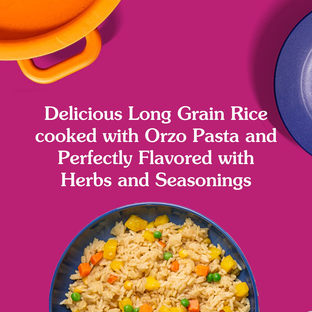 BEN'S ORIGINAL Ready Rice Pilaf served in a bowl, ready-to-eat side.