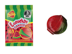 BENY Locochas Watermelon Hard Candy party tray with 60-piece bag