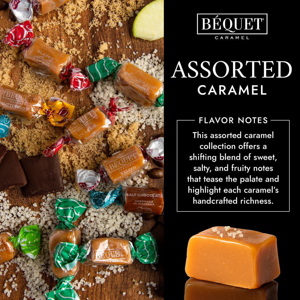 Bequet Butterscotch caramels, warm buttery notes