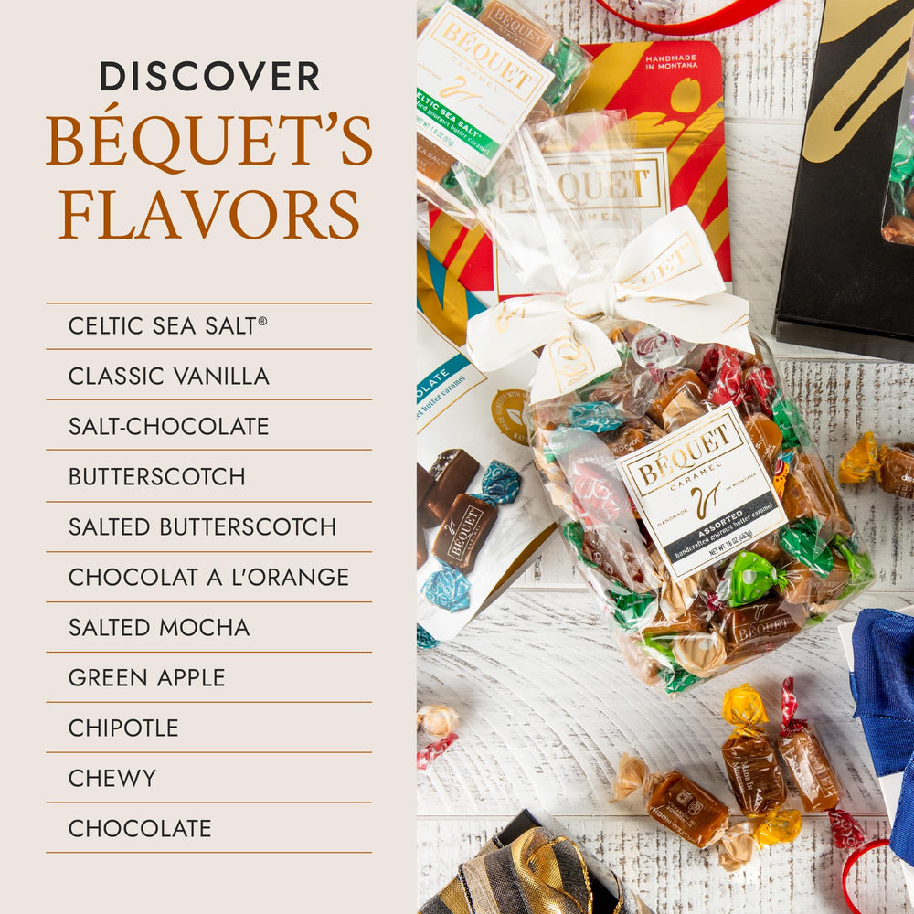 Bequet Montana-made caramels, award-winning quality for gifting