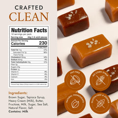 Bequet Salt Chocolate caramels, rich chocolate with caramel