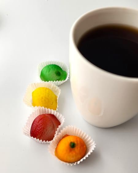 Bergen Marzipan lemon fruit shape delivers a zesty visual accent for charcuterie boards.