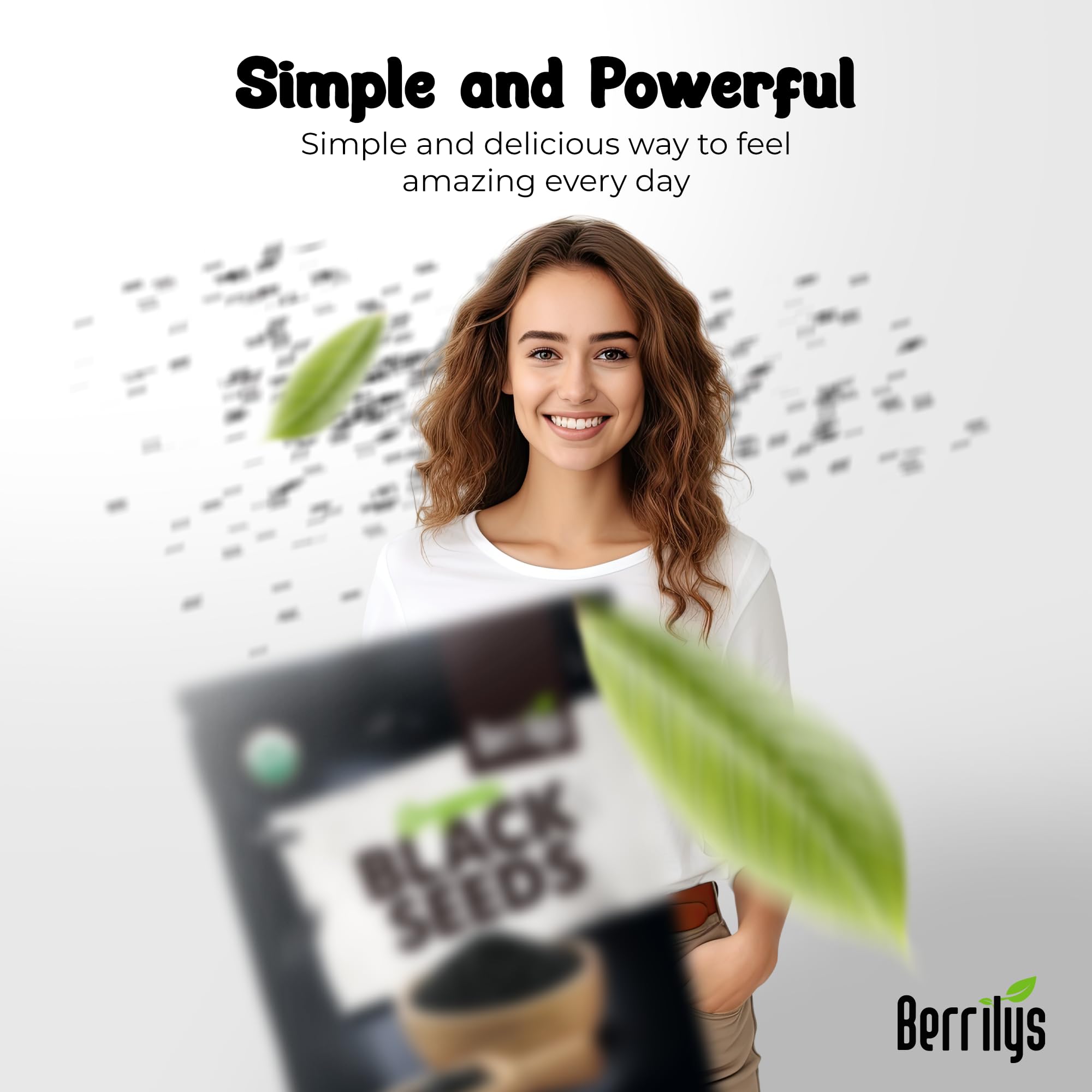 Berrilys Black Cumin Seeds in bread dough, delivering aromatic warmth.