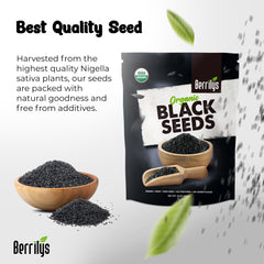 Berrilys Black Seeds in a bowl ready to flavor dishes
