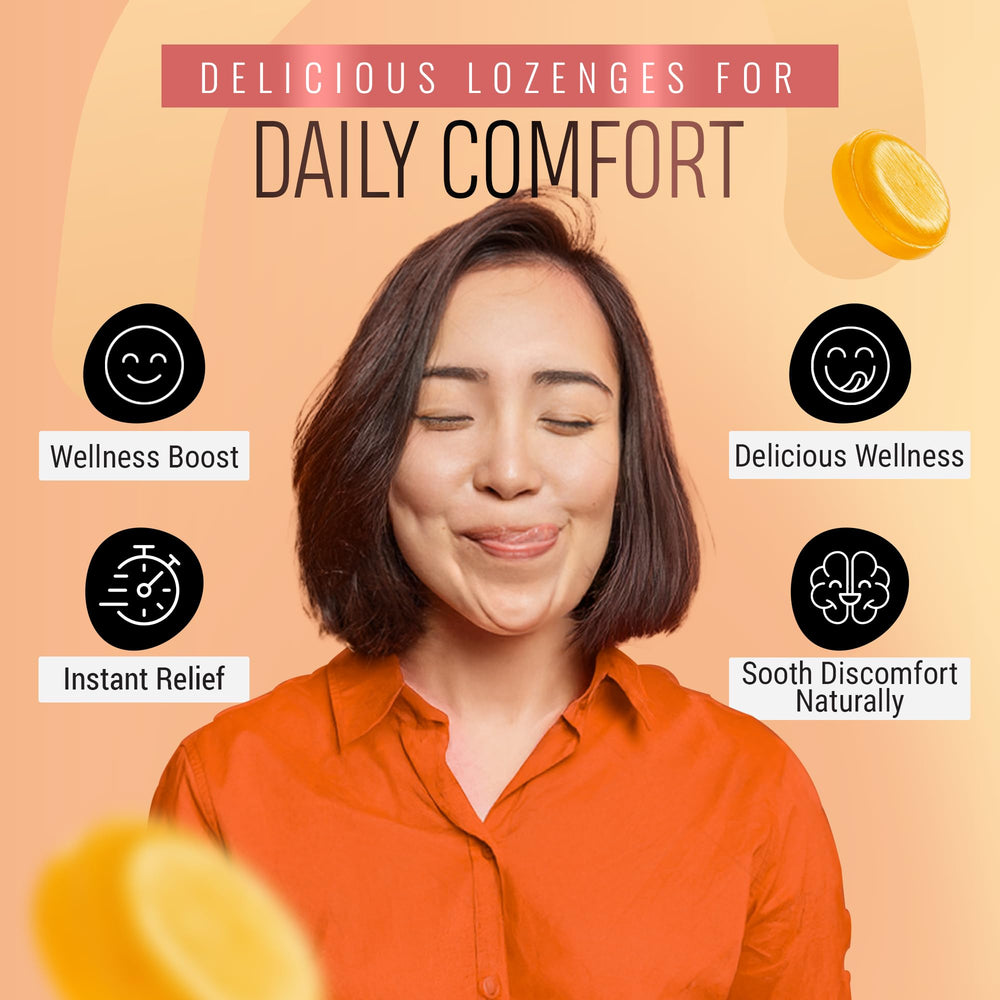 Berringa Manuka Lozenges Ginger Lemon ingredients highlight native Australian honey.