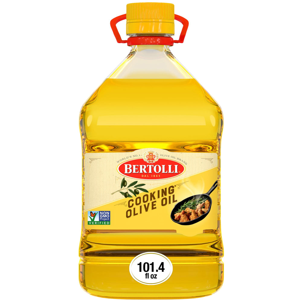 Bertolli Cooking Olive Oil bulk bottle ready for pantry refill