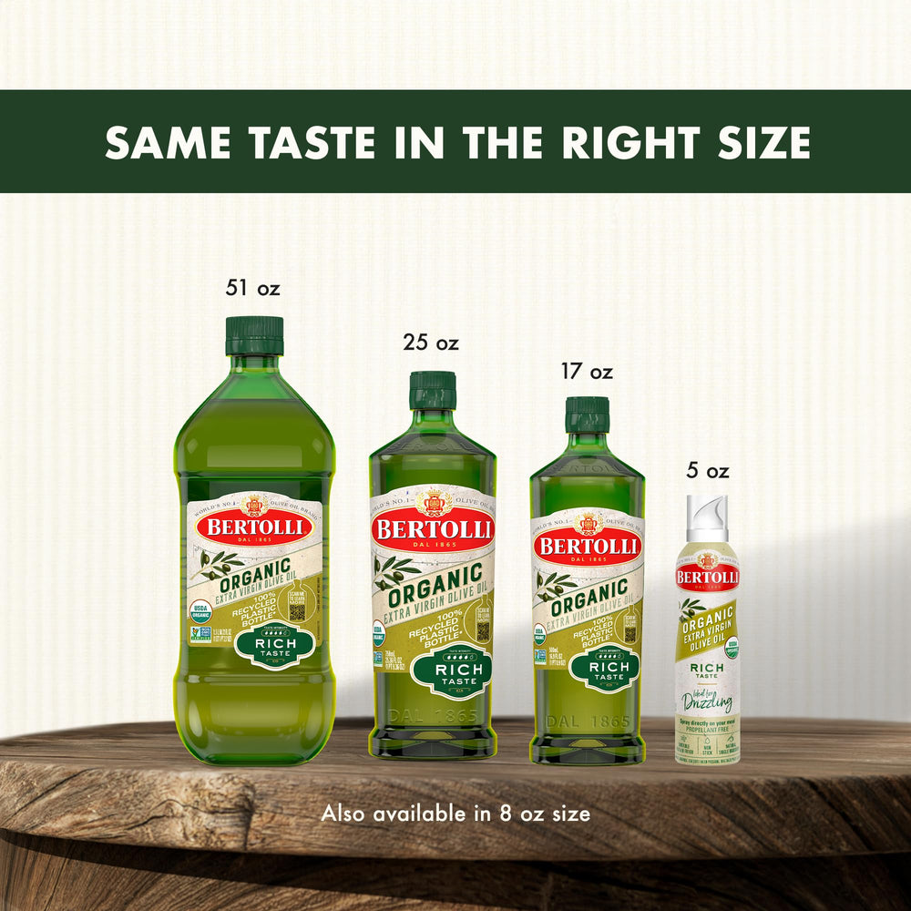 Bertolli EVOO pour spout enables easy daily use