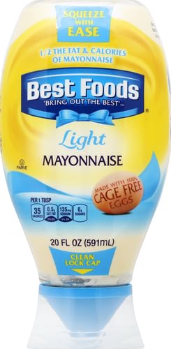 Best Foods Light Mayonnaise gluten-free and kosher label signals dietary-friendly option.