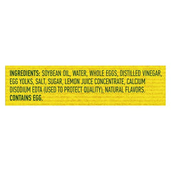 Best Foods Real Mayonnaise bottle pour action shows smooth emulsion for quick use.