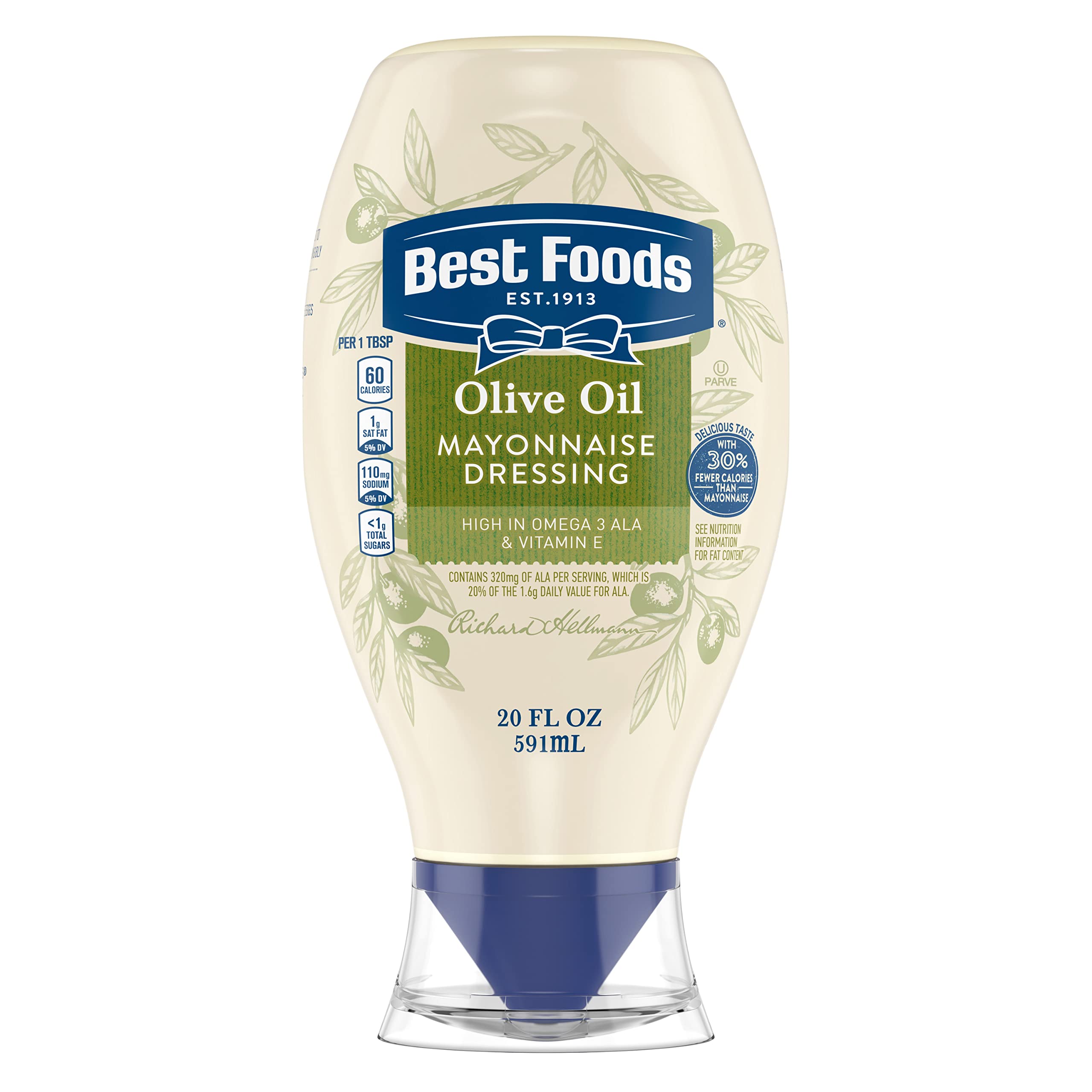 Best Foods Olive Oil Mayo squeeze bottle ready for easy, mess-free application