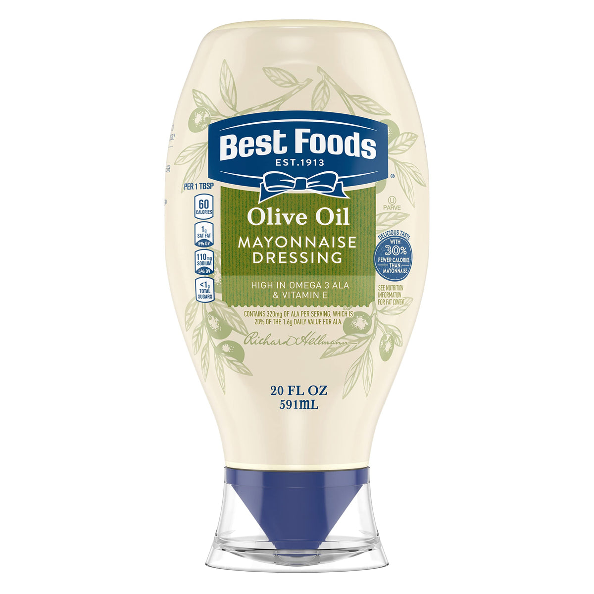 Best Foods Olive Oil Mayo squeeze bottle ready for easy, mess-free application