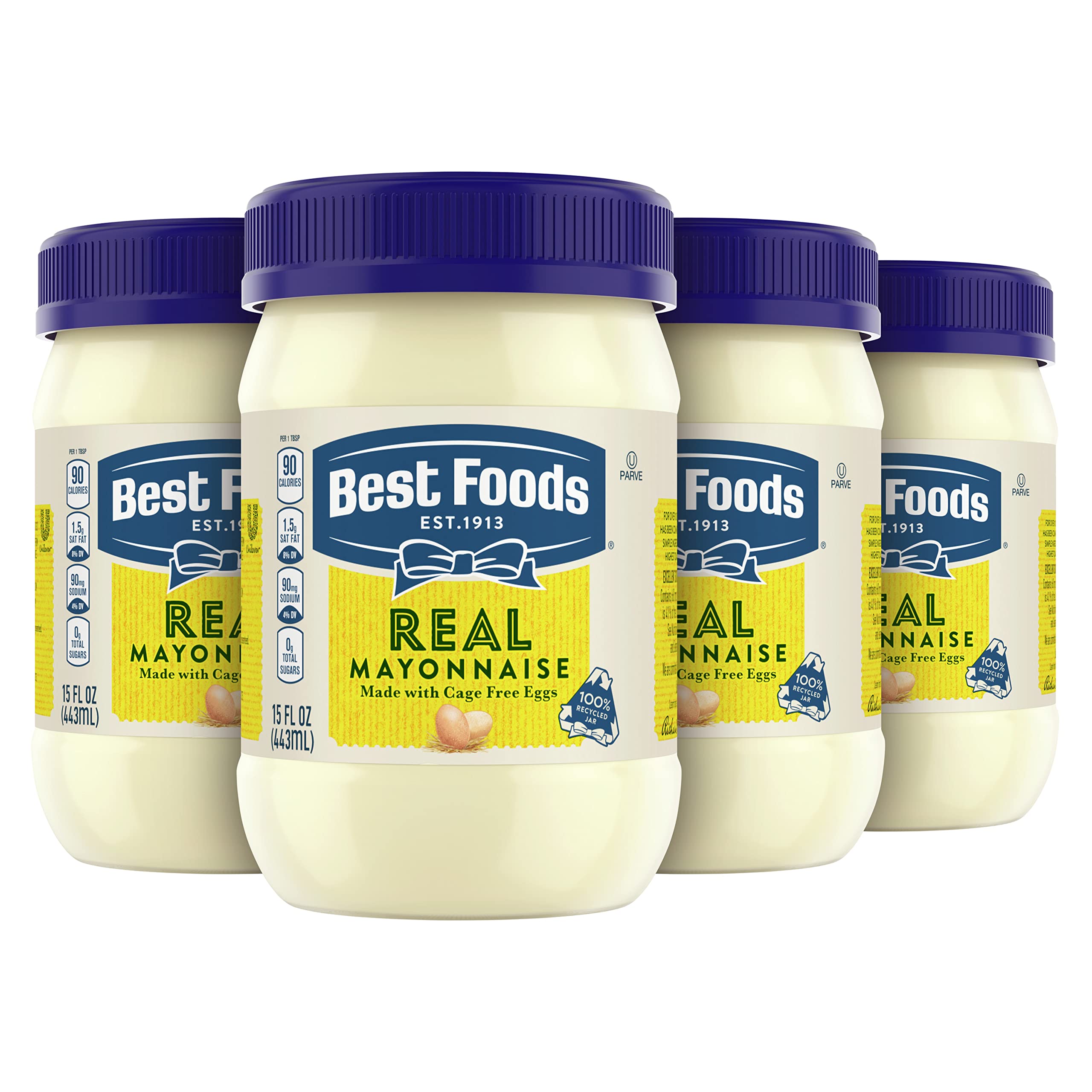 Best Foods Real Mayonnaise sandwich-spread adds creamy richness to sandwiches.