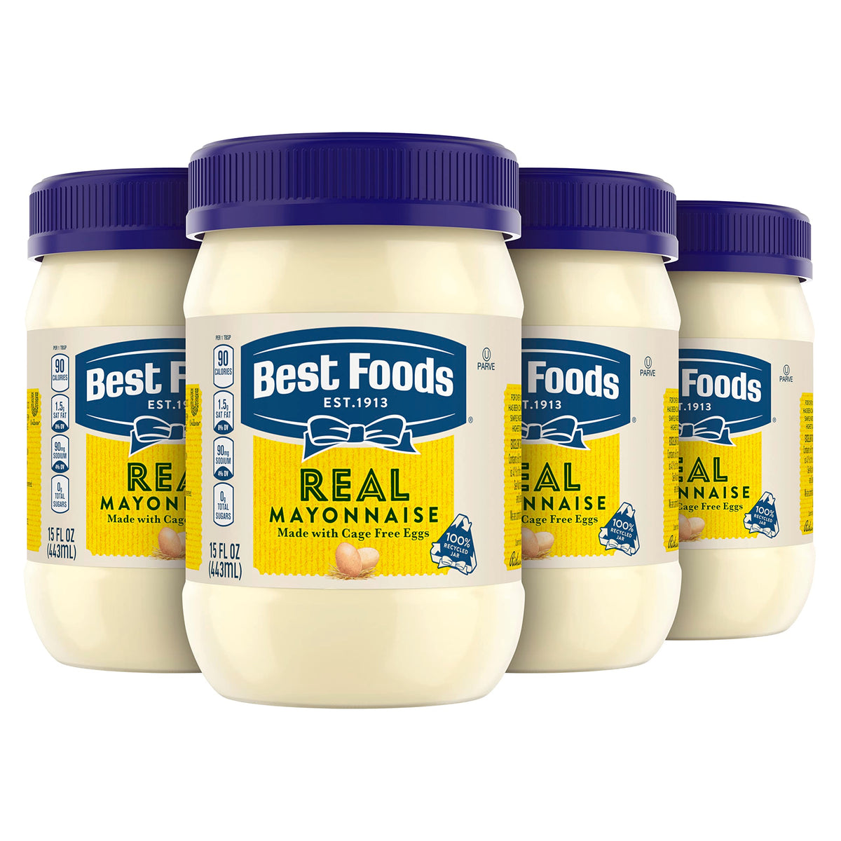 Best Foods Real Mayonnaise sandwich-spread adds creamy richness to sandwiches.