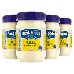 Best Foods Real Mayonnaise sandwich-spread adds creamy richness to sandwiches.