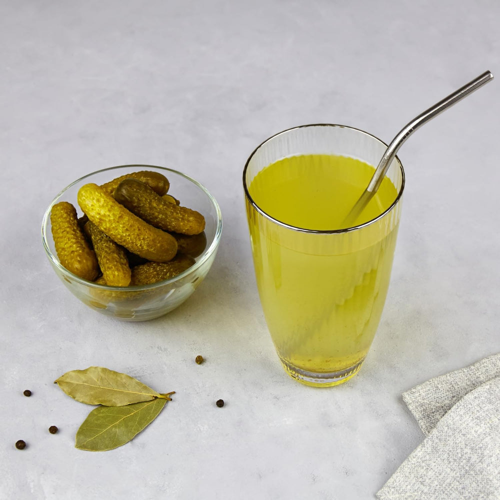 Best Maid Dill Juice used to marinate and flavor savory dishes