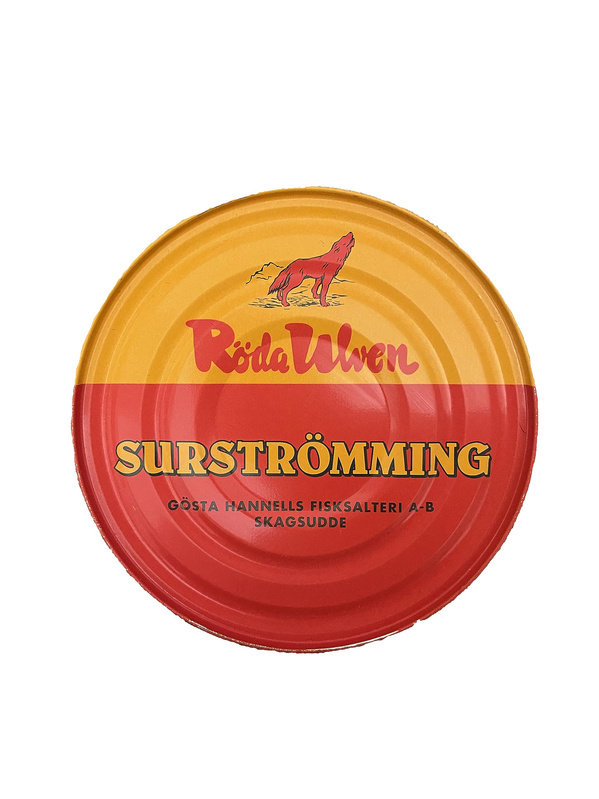 Best Natural Röda Ulven Surströmming tin showcases traditional packaging and Baltic herring.