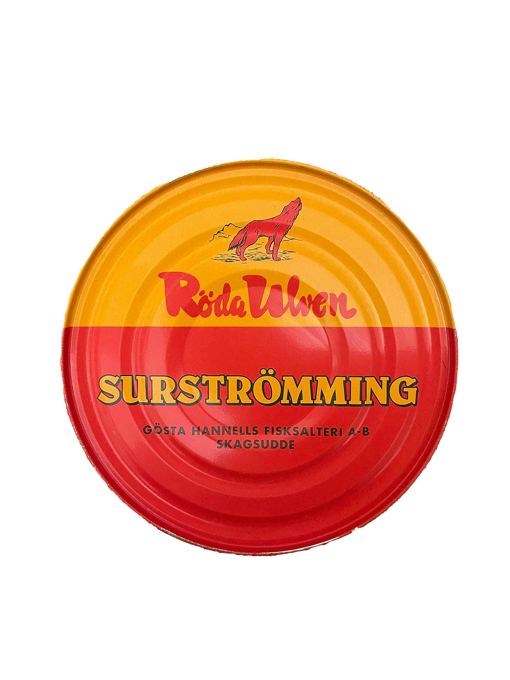 Best Natural Röda Ulven Surströmming tin showcases traditional packaging and Baltic herring.