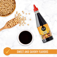 Best of Thailand Hoisin Sauce glaze on dish enhances depth without overpowering other ingredients